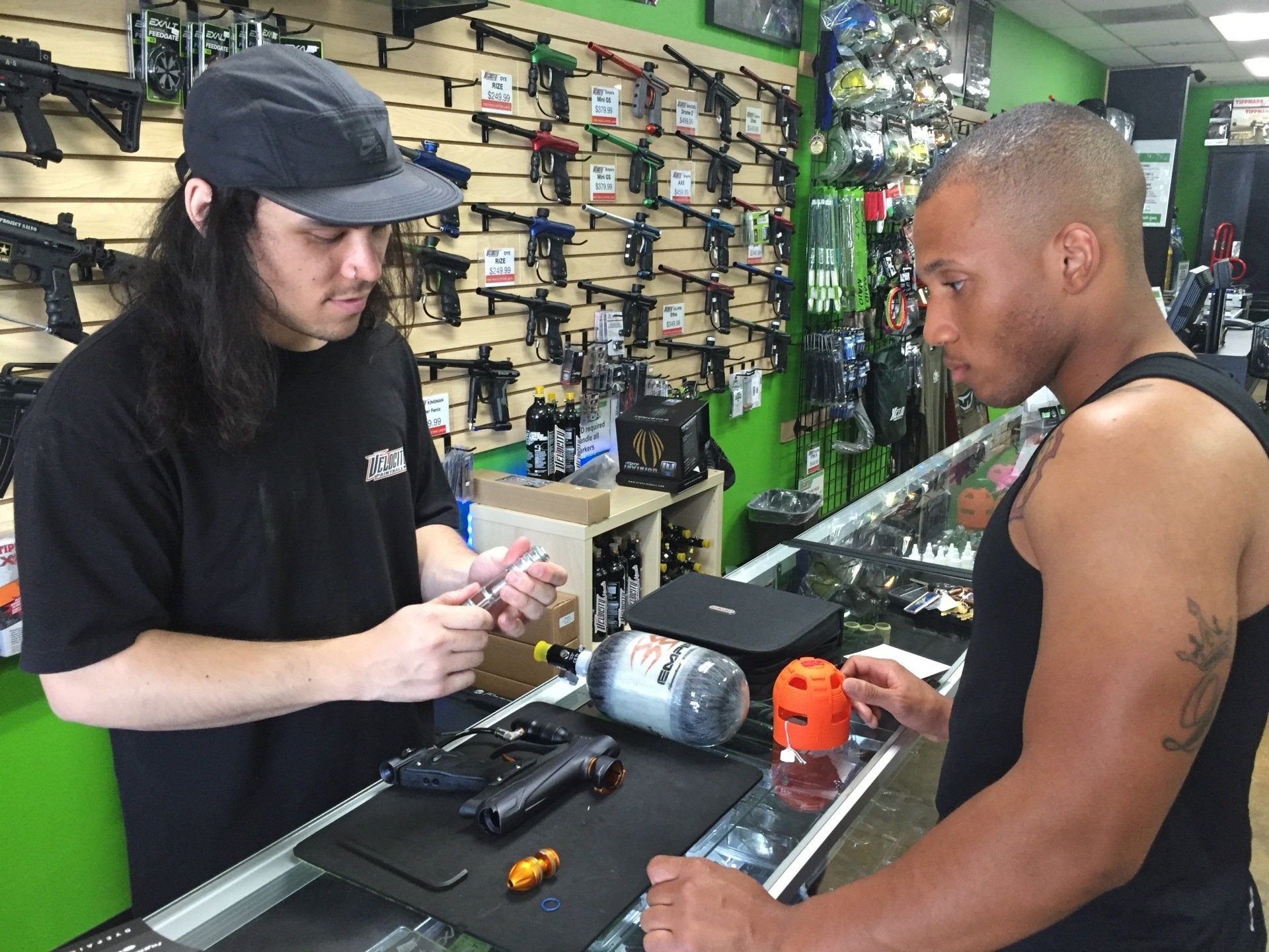 Paintball & Airsoft Retail Store Velocity Paintball San Diego