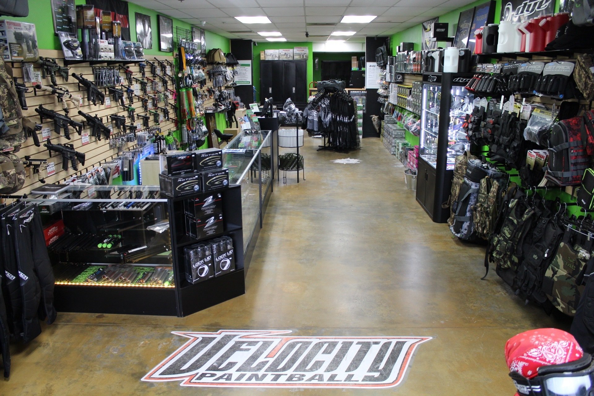 Paintball & Airsoft Retail Store Velocity Paintball San Diego