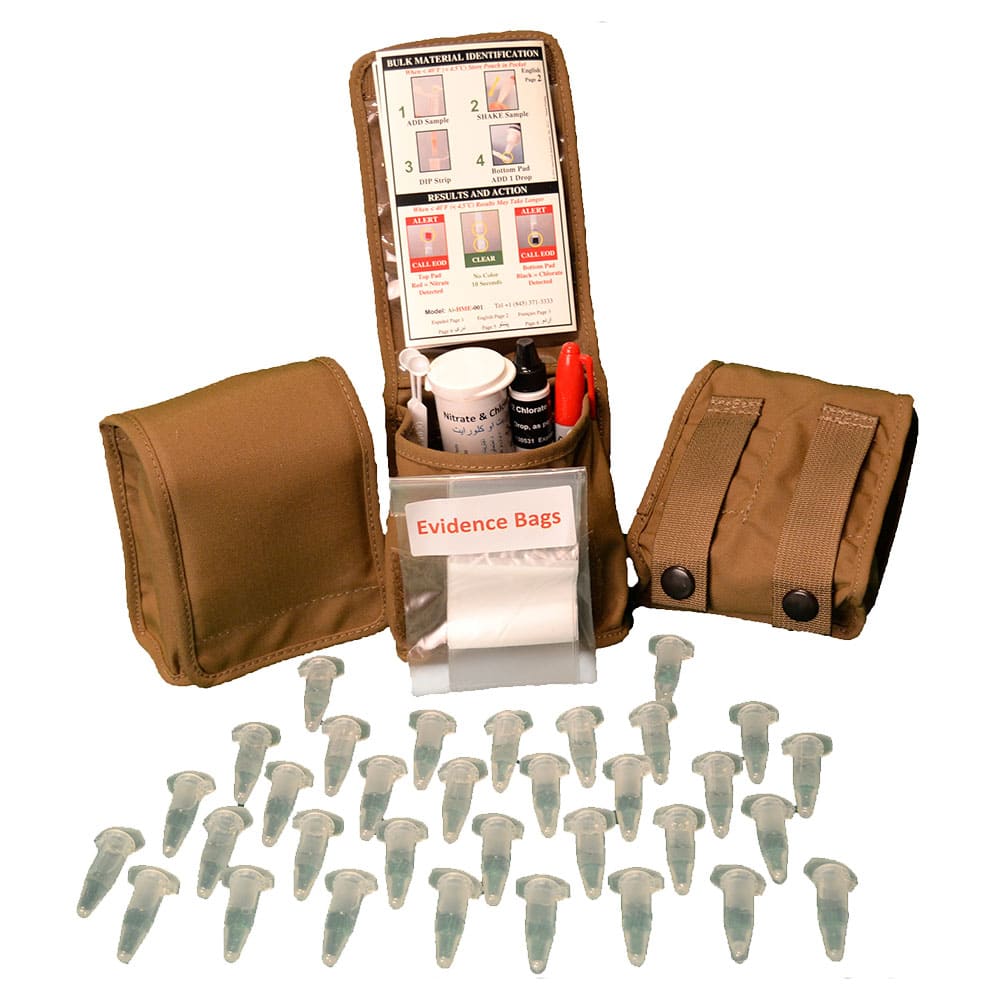 IED HME Precursor detection system for specialist and nonspecialists