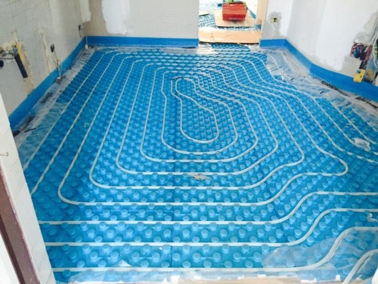 riscaldamento a pavimento