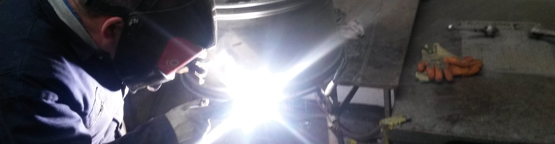 Welders at Express Welding and Engineering Ltd in Cardiff