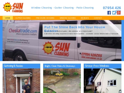 Window & Guttering Cleaners From Sun Cleaning In Winchester