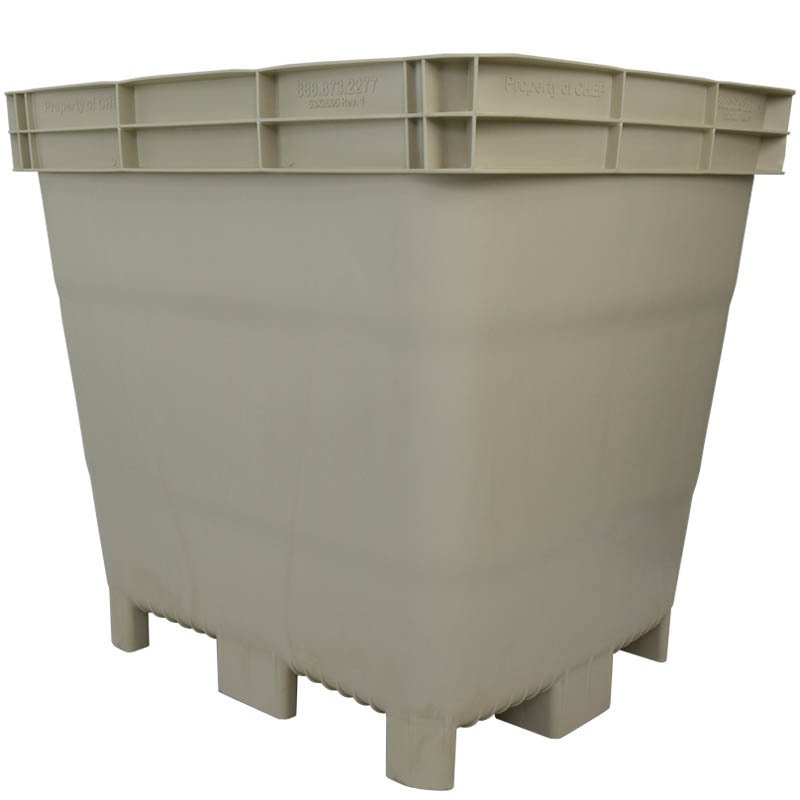 Macro Plastic Agricultural Bins Produce Containers RPP