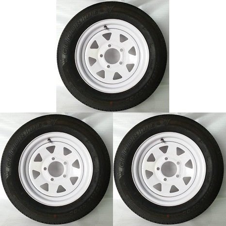 Trailer Parts in Cairns - NEW Trailer Wheels - Multi-Buy **SAVE 43%** 13'' Trailer Wheel (Rim and Tyre)