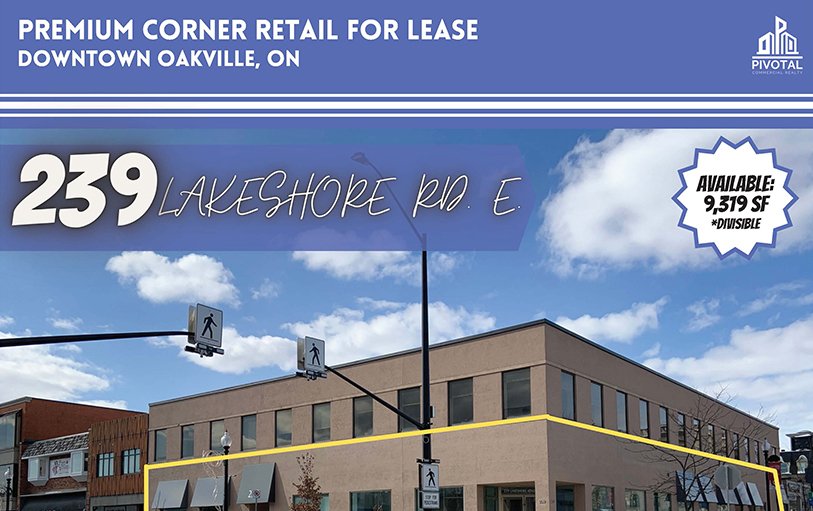 Oakville Pivotal Commercial Realty Listings