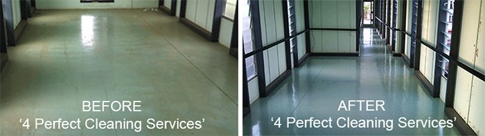 four perfect cleaning services before and after cleaning