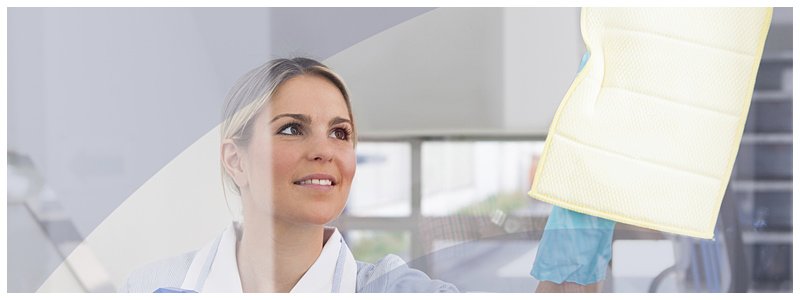 four perfect cleaning services woman cleaning windows