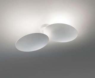 Plafoniera Con Lampada A Vista : Lampade da soffitto cuneo arredaluce