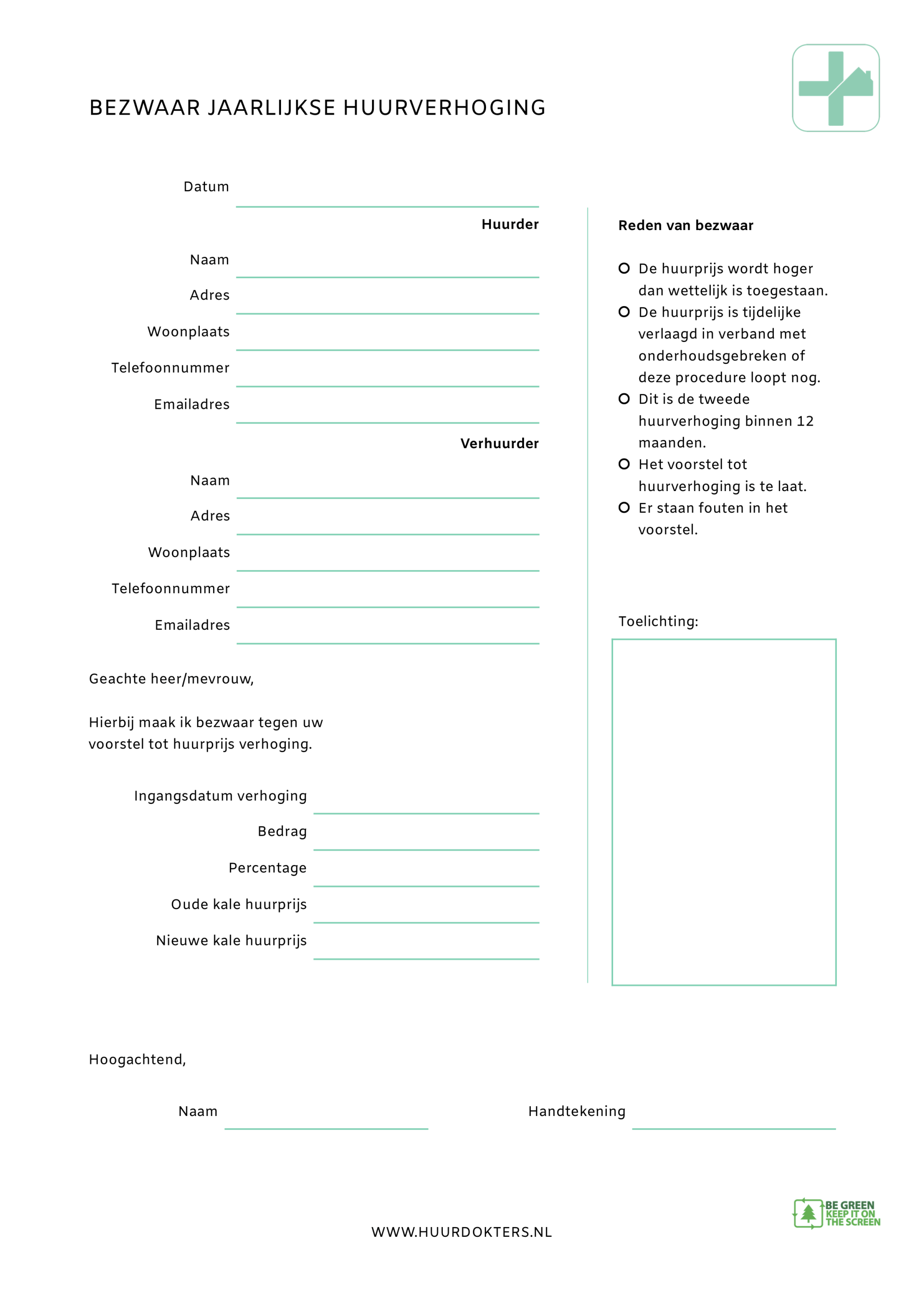 DOCUMENTEN | HUURDOKTERS