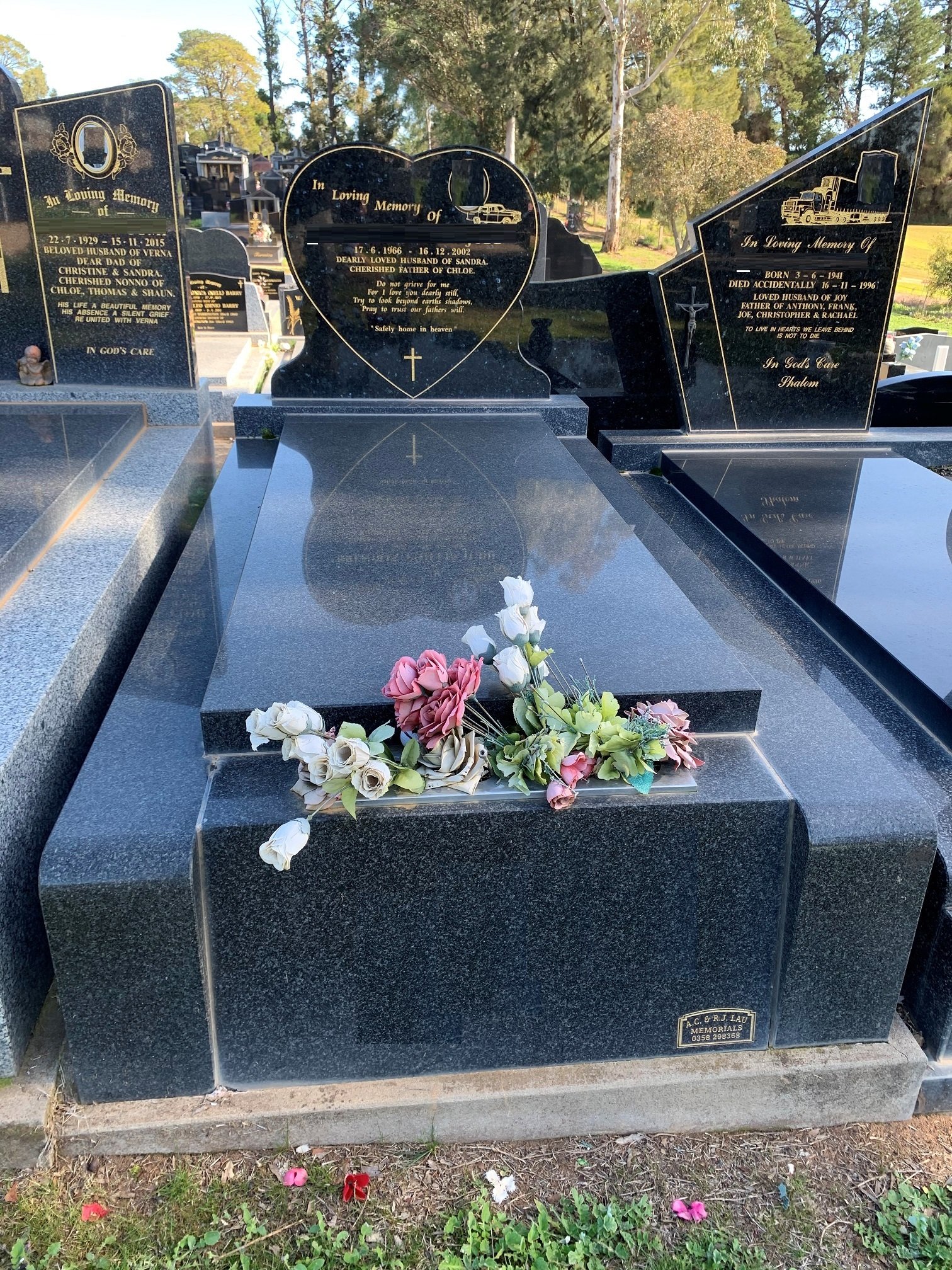 Memorial Stones Tallygaroopna A.C. & R.J. Lau Pty Ltd Monumental