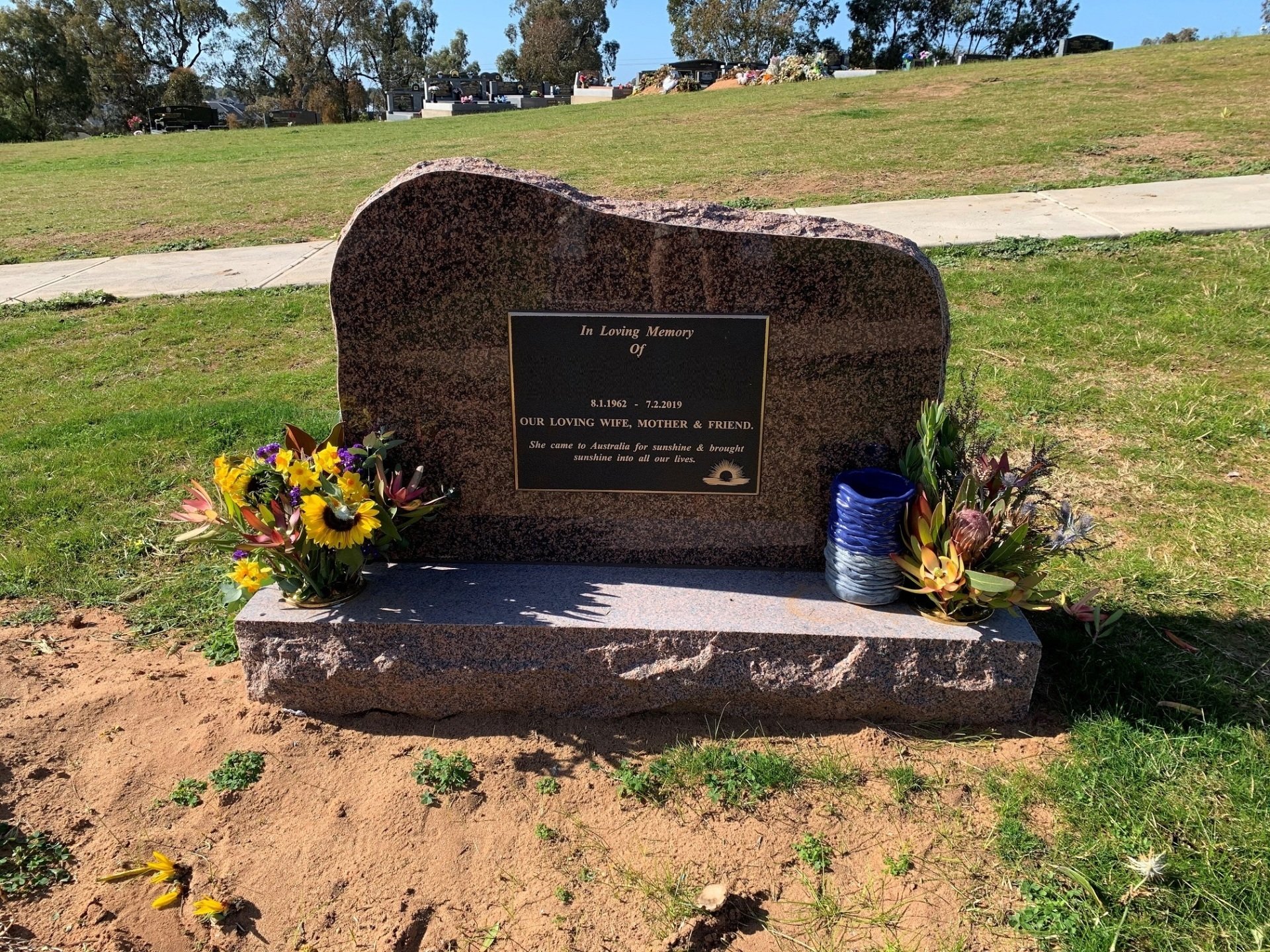 Memorial Stones Tallygaroopna A.C. & R.J. Lau Pty Ltd Monumental