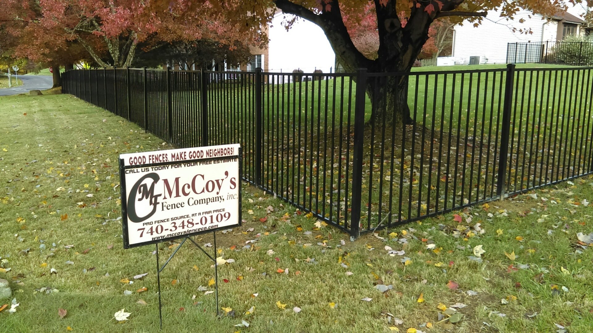 Fence company Newark, OH McCoy's Fence Co.