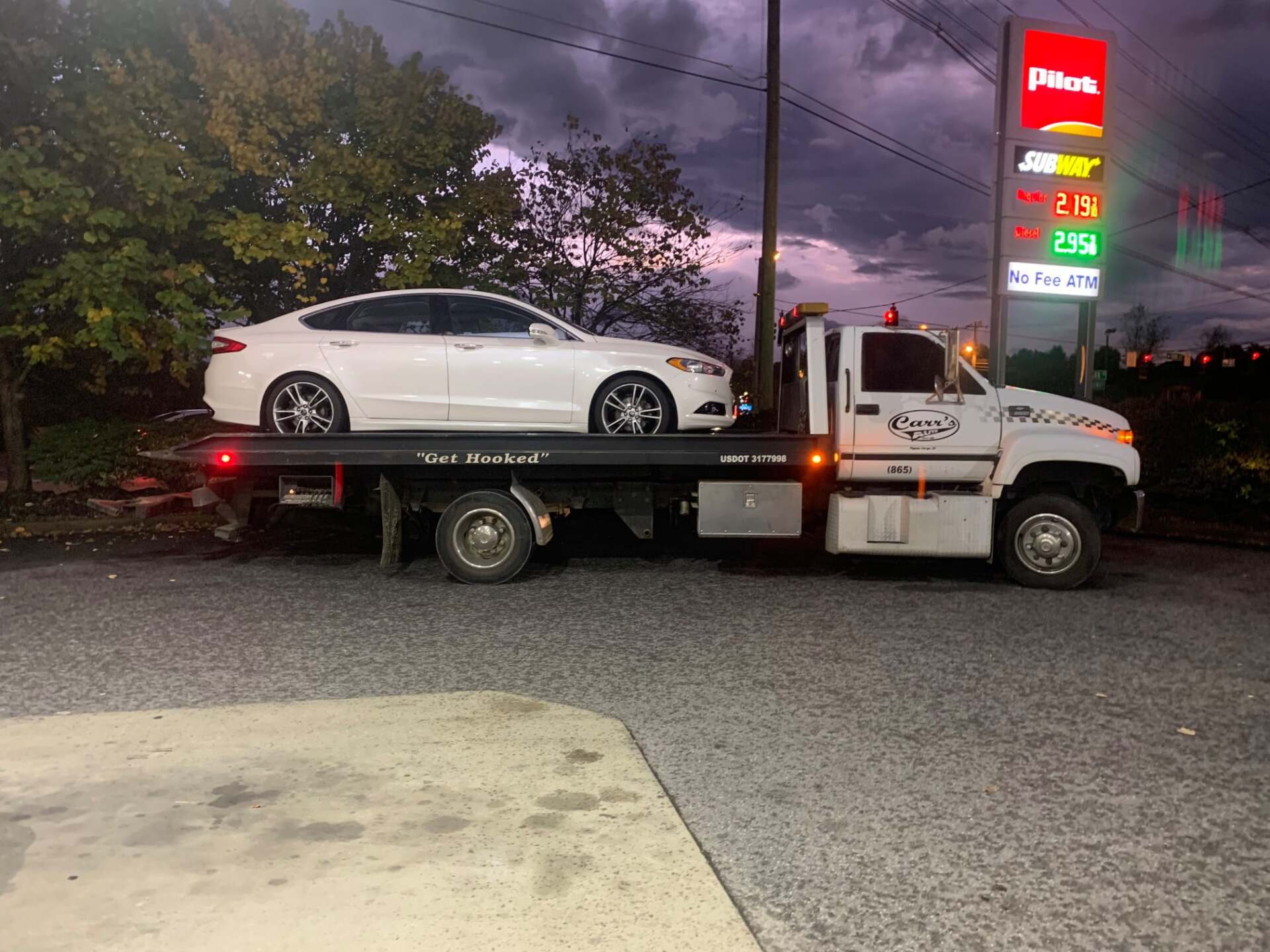 Towing Services Pigeon TN Carr's Auto Service