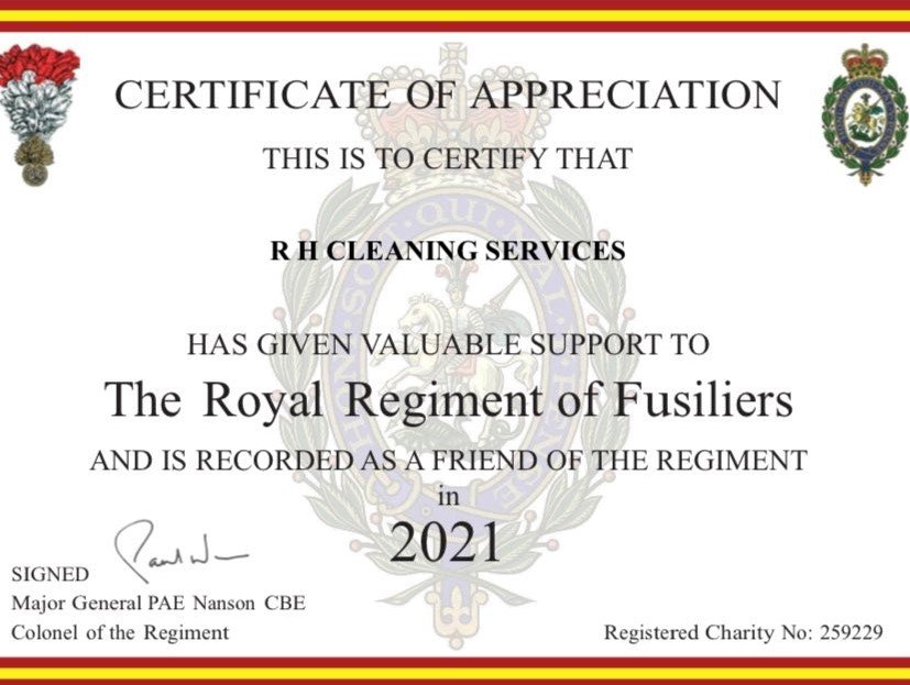 Contact Us R H Cleaning Services