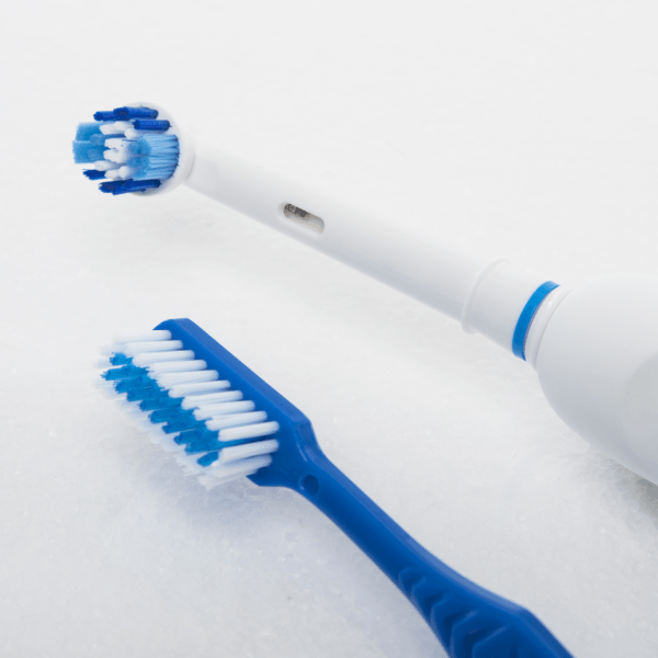 Electric Brush vs Manual Brush Crown Point Dental
