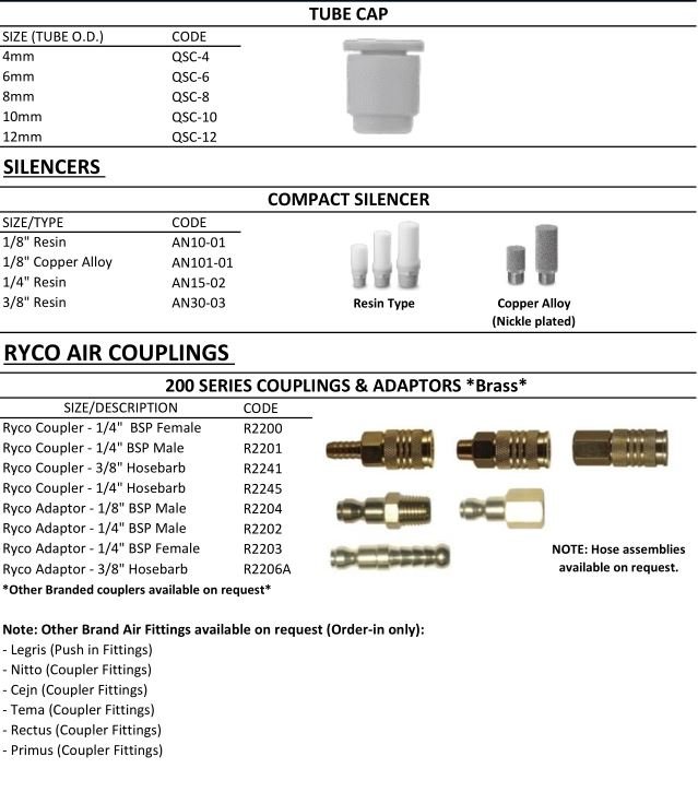 AIR FITTINGS
