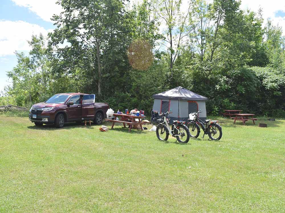 Lake Champlain Lake Champlain RV Resort VT Tent Sites