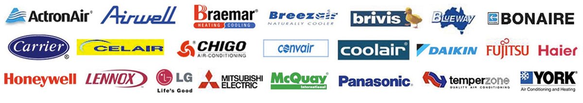 Brands Serviced by Proactive Airconditioning