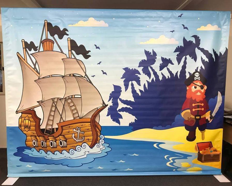 Pirate Backdrop