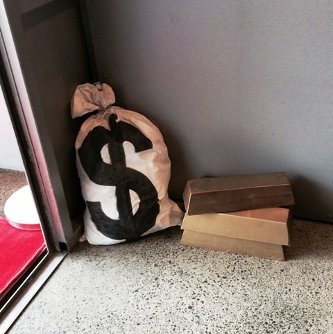 Prop Money Bags