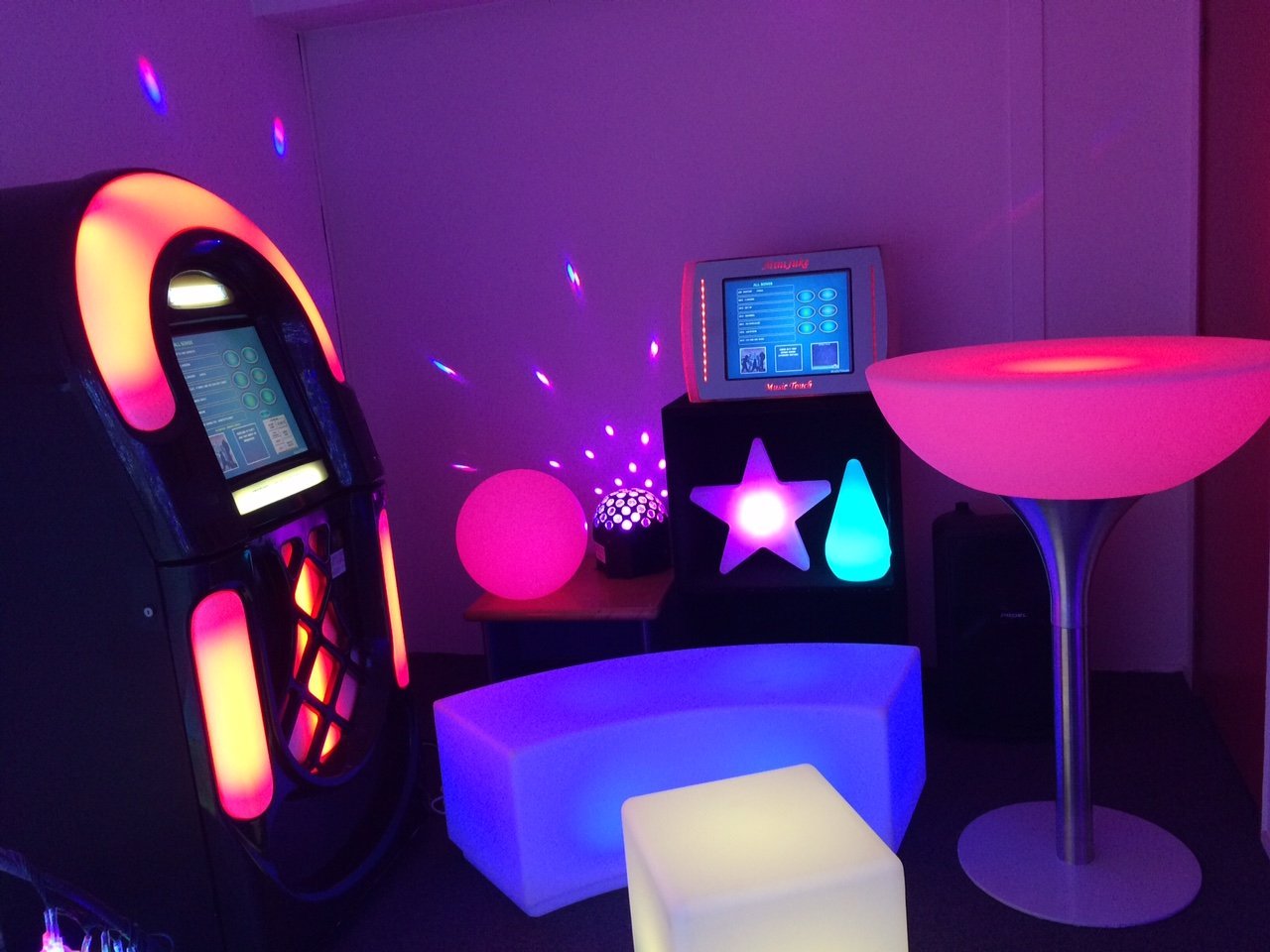 Glow UV Black Light Party