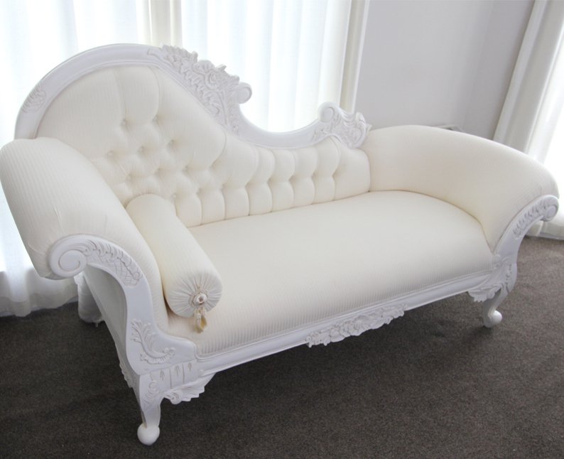 French Chaise lounge seat