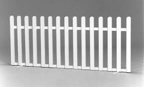 wooden picket fence