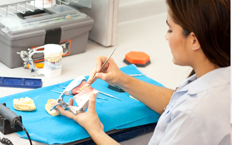 Denture repairs by AD Laboratories