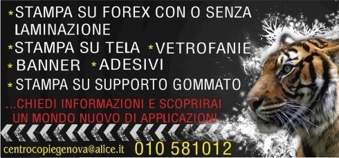 Stampa su forex genova