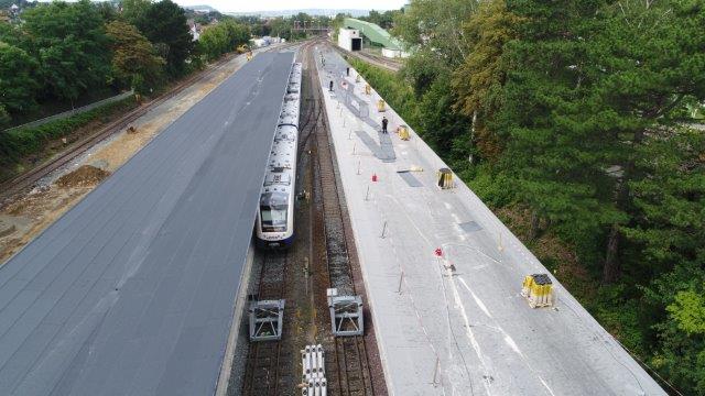 Dach vom Bahnhof Bad Harzburg