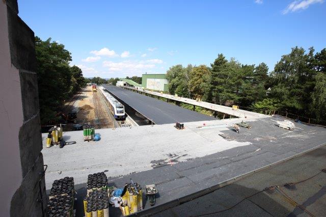 Dach vom Bahnhof Bad Harzburg