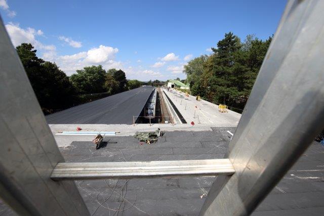 Dach vom Bahnhof Bad Harzburg