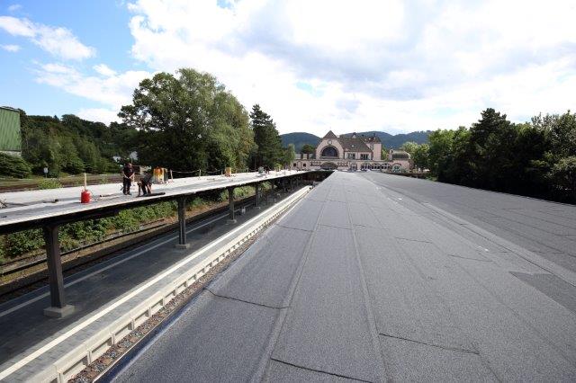 Dach vom Bahnhof Bad Harzburg