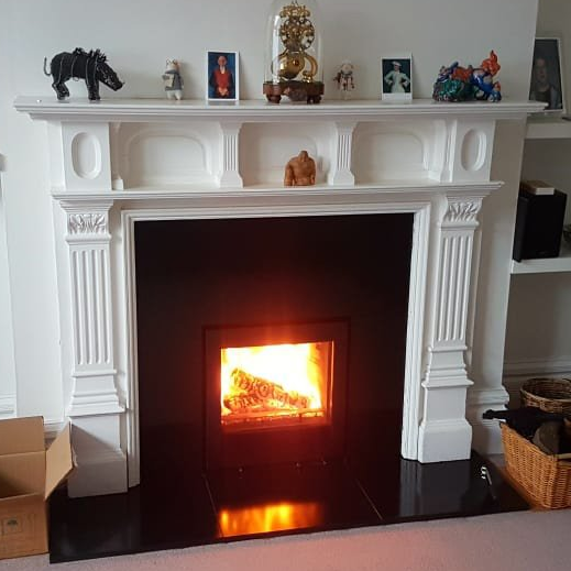 Wood burning stove servicing by Surrey Fireplace & Stove Installation