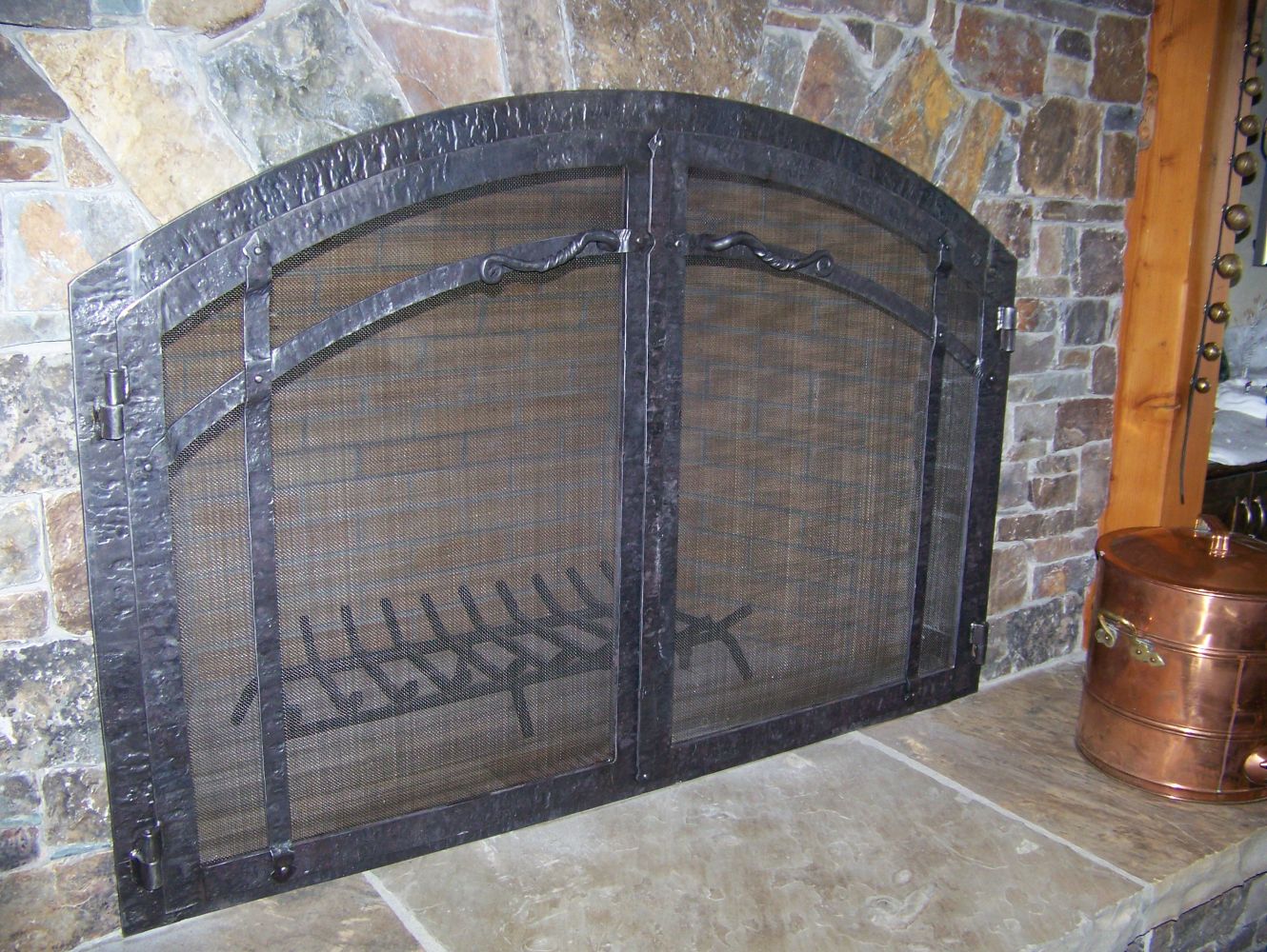 Fireplace screens Kalispell, MT Countryside Welding
