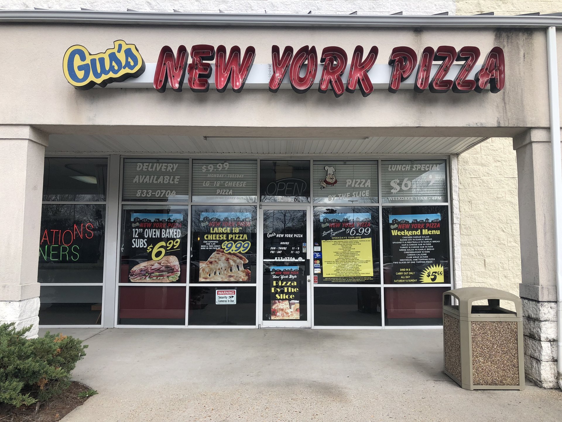 Gus's New York Pizza