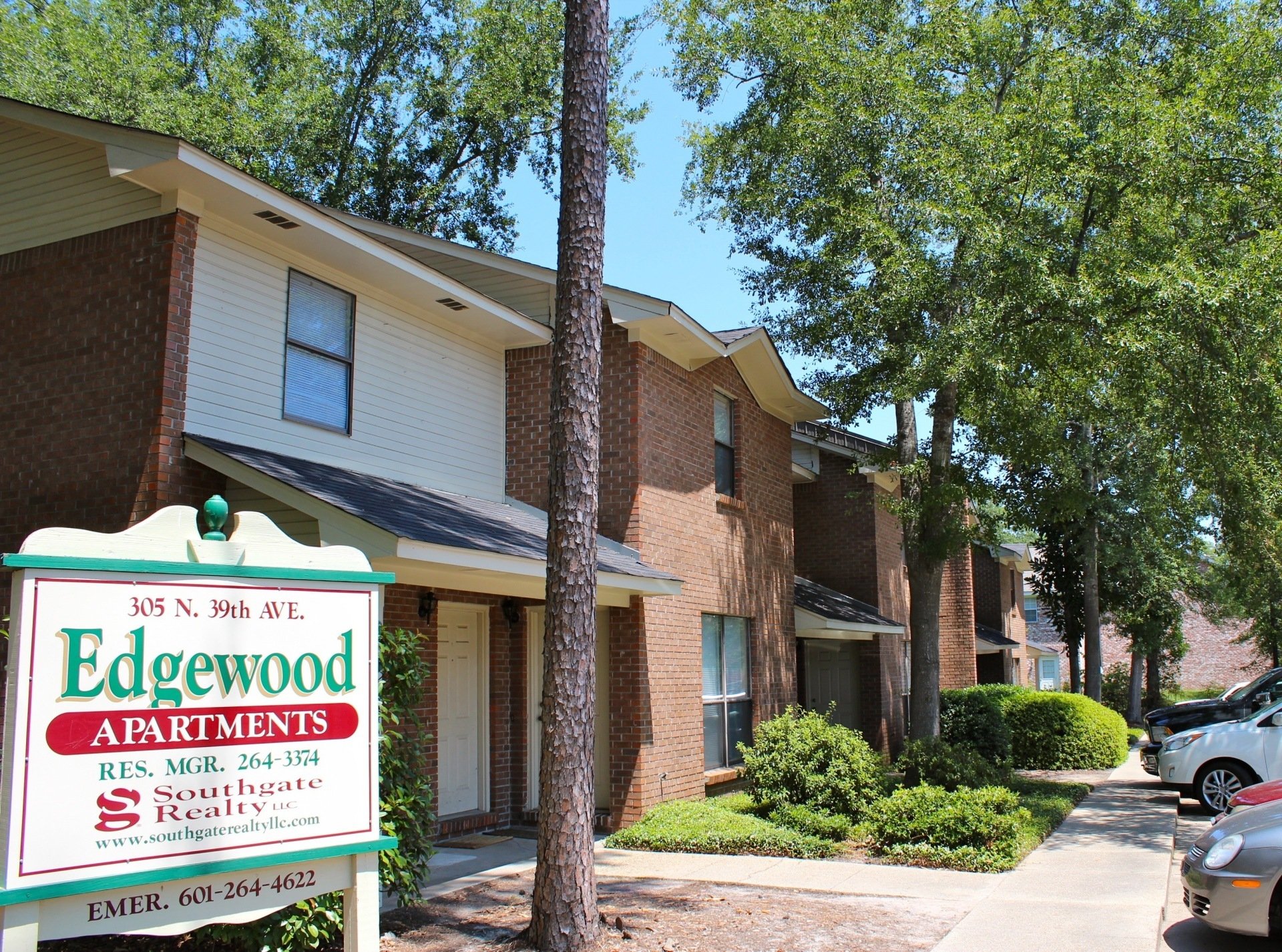 Edgewood Townhomes Apartments for Rent in Hattiesburg, MS