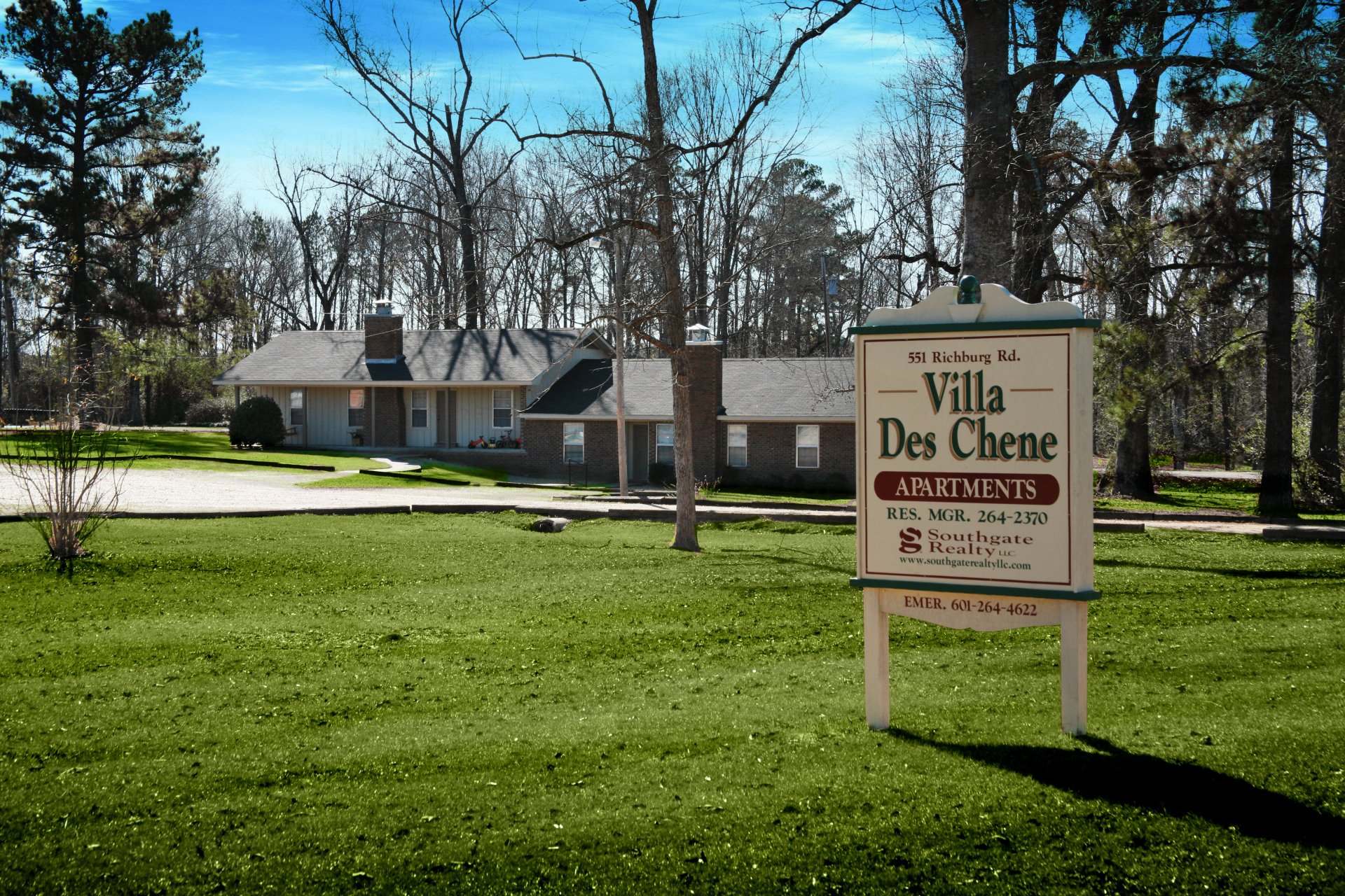 Villa des Chene Duplexes Apartments for Rent in Hattiesburg, MS
