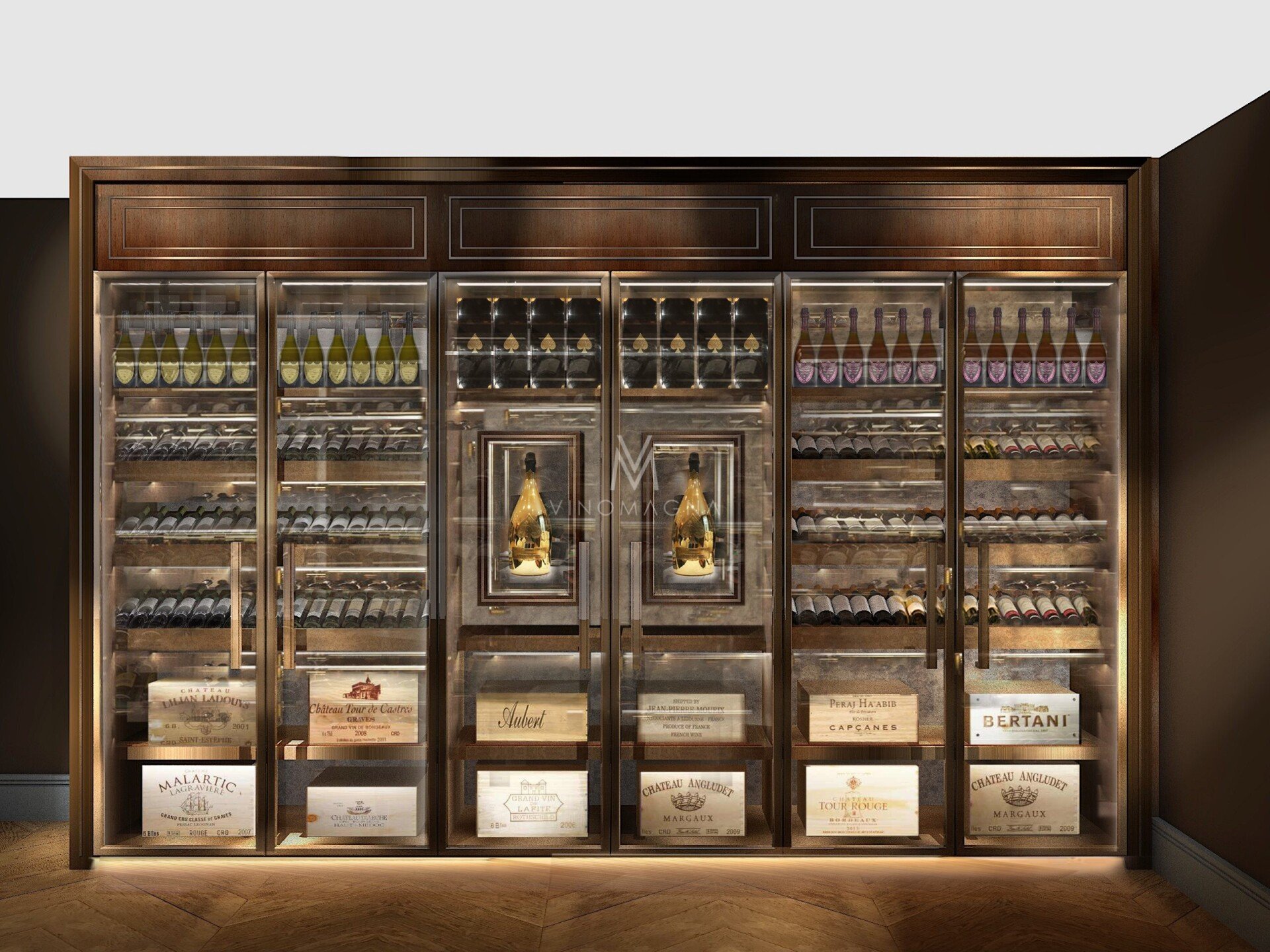 Refrigerated Wine Wall