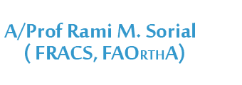 a prof rami m sorial fracs faortha logo