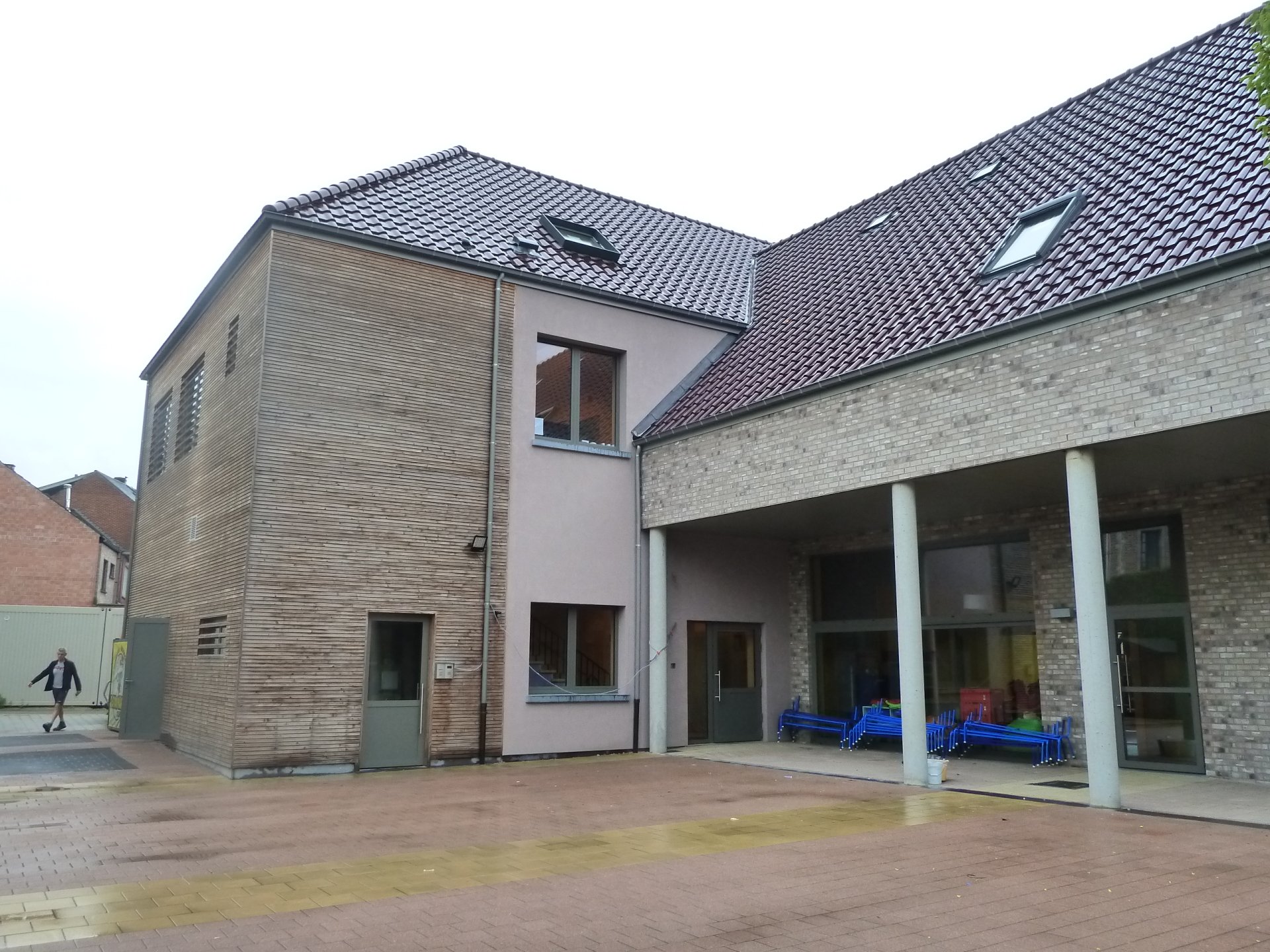 Verbouwing kleuterschool Zichem Architectengroep Janssens