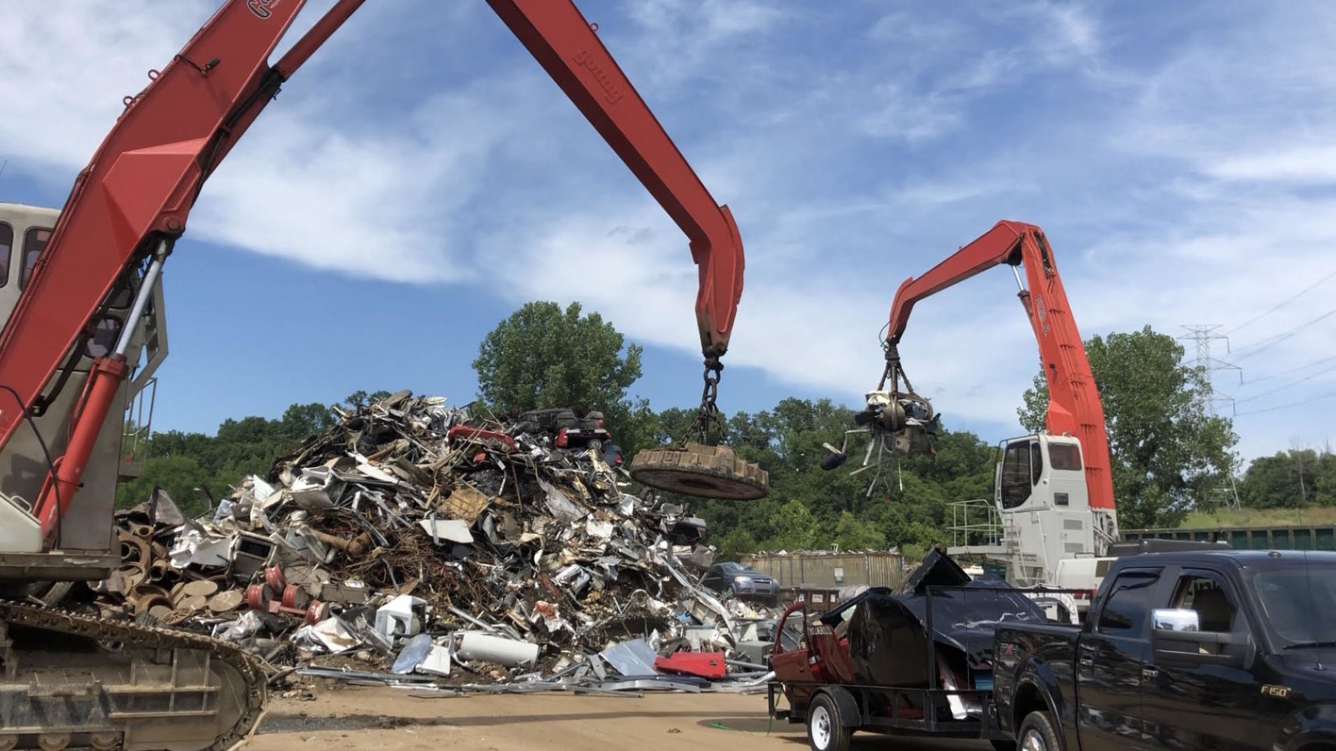 A Visit to the Metal Recycling Center