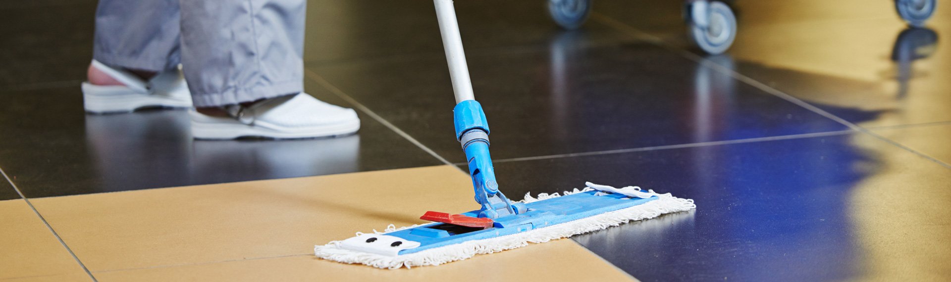 dunlops industrial and commercial cleaning floor care and cleaning services with washing machine in supermarket shop store