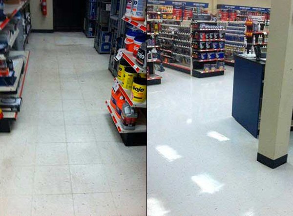 dunlops industrial and commercial cleaning strip polish