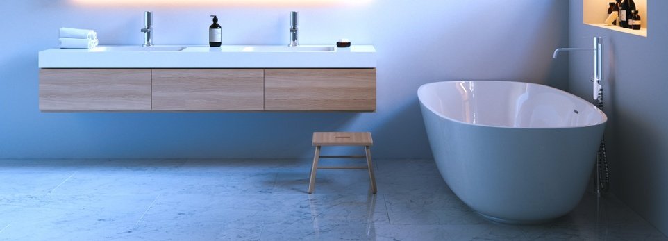 Tonalità e colori per il bagno: tutti i trend del 2017 Tonalità e colori per il bagno: tutti i trend del 2017