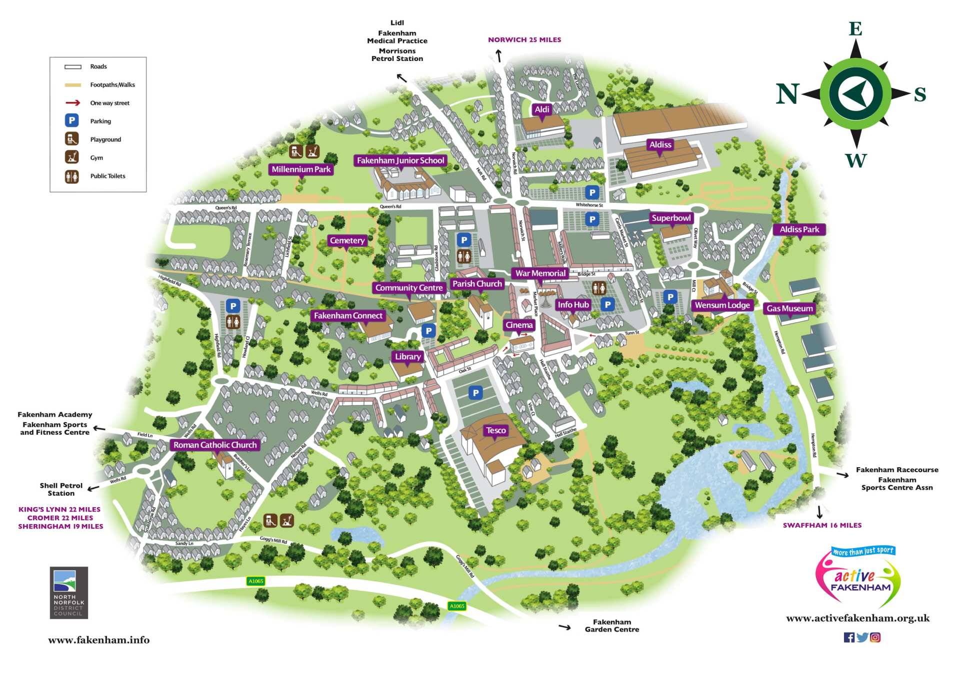 Active Fakenham Fakenham, For sale and Publications