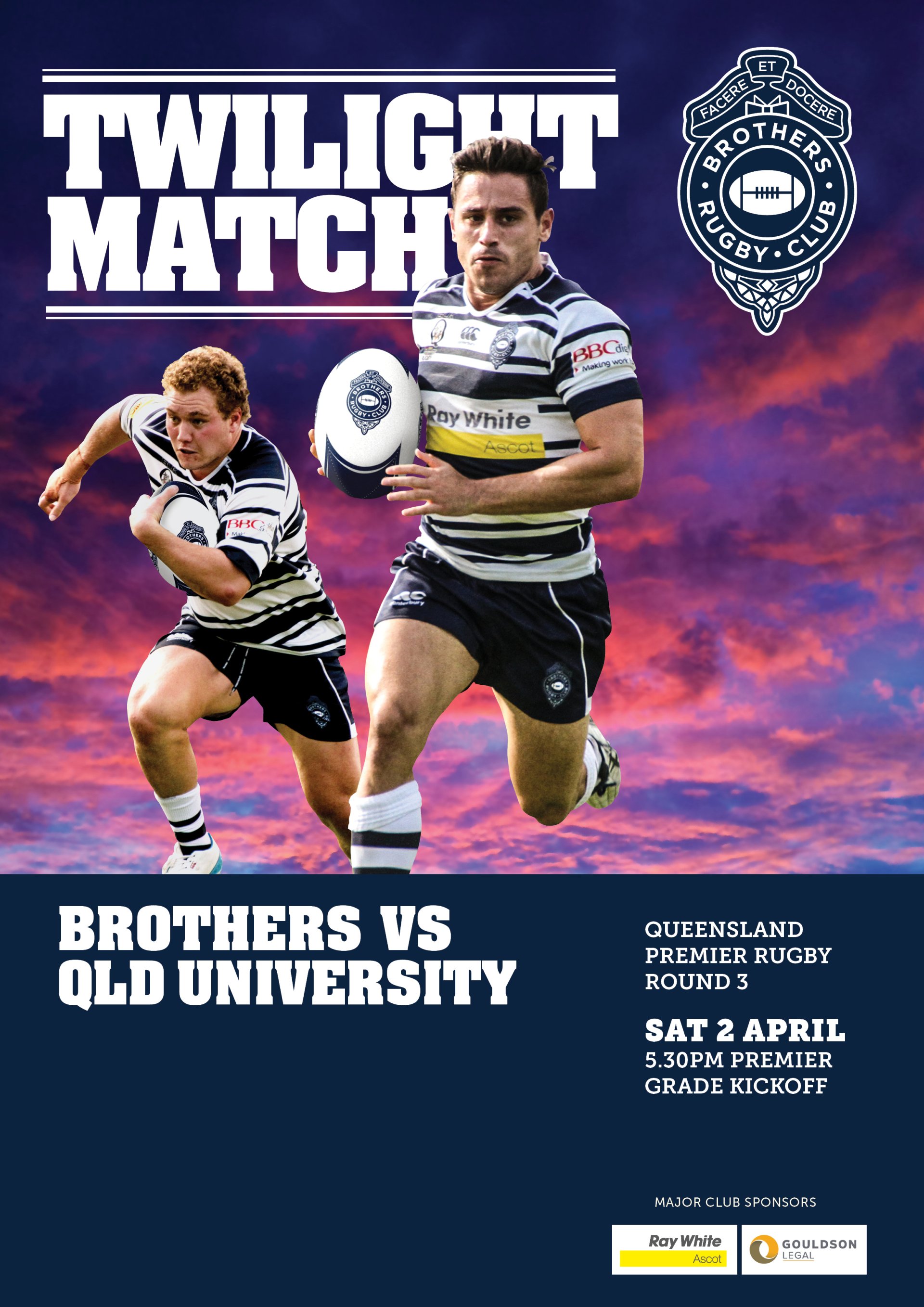 Brothers Rugby Club — Branding