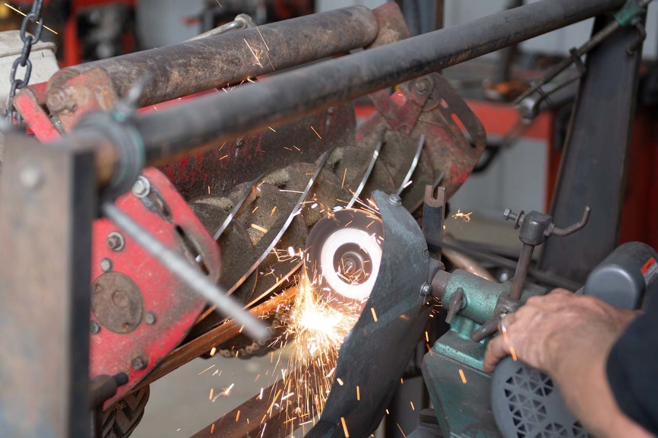 Reel Mower Sharpening Reel Works Auburn, GA
