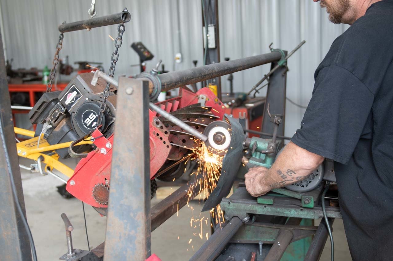 Reel Mower Sharpening Reel Works Auburn, GA