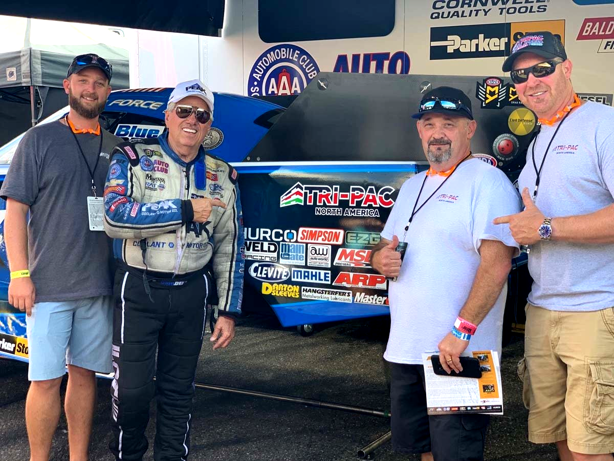 John Force Racing Announces Partnership with TRIPAC for NHRA Nationals at Brainerd